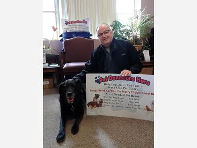 Suffolk County Legislator Rob Trotta Hosts Annual Pet Food Drive 