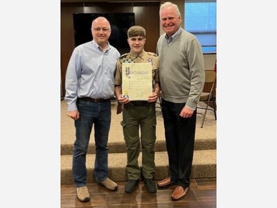 John Vidulich of Troop 403 Earns Rank of Eagle Scout