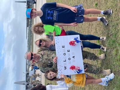 Sergeant Beau Fusco Celebrated Return Home From Overseas