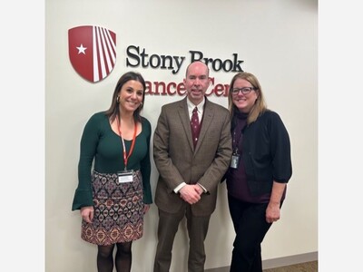 Strohm Foundation Pledges Big for Stony Brook Cancer Center